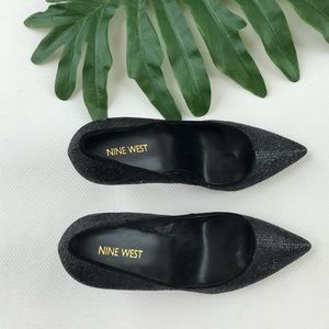 Nine West Glitter Heels